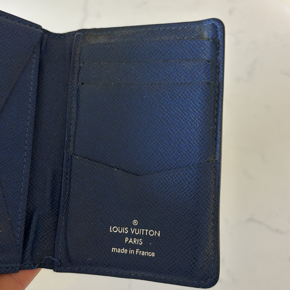 LV blue wallet - Picture 4 of 12